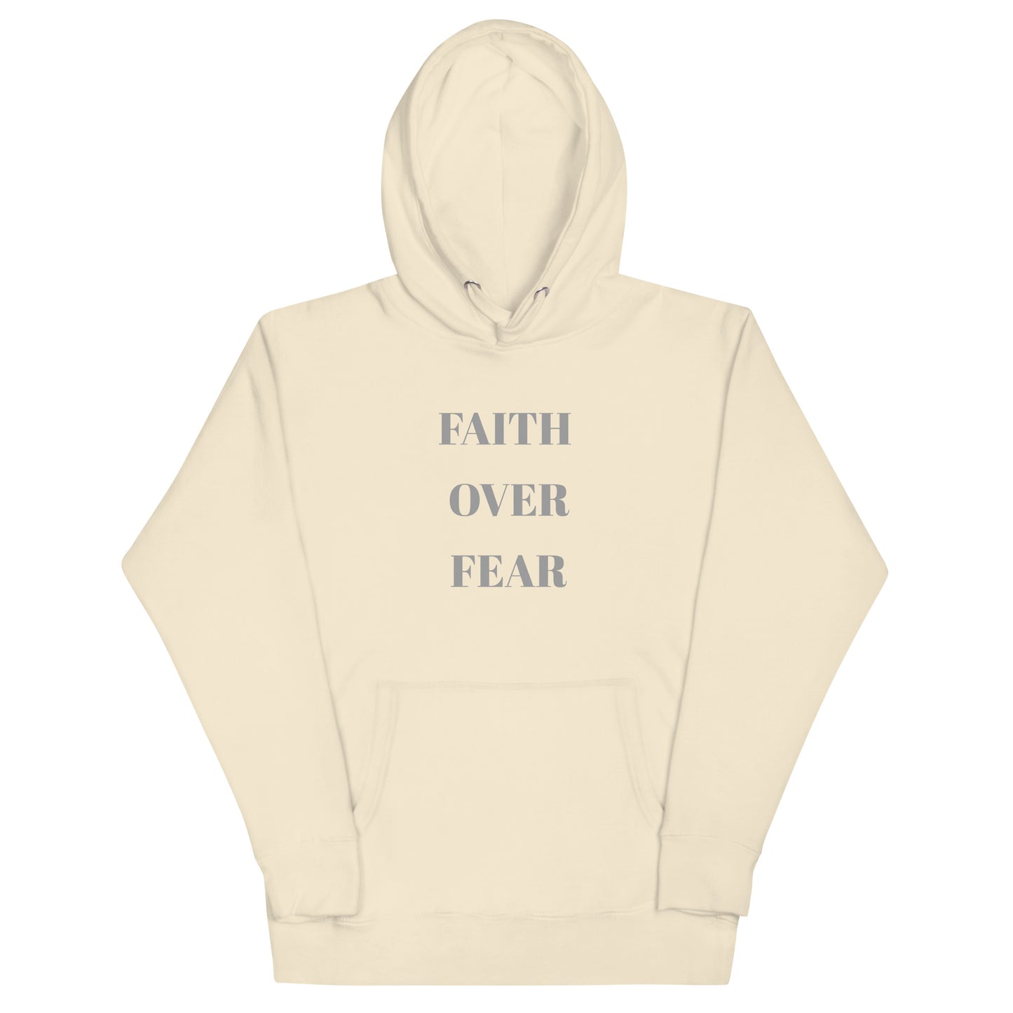 Faith over fear-Christian apparel.
Stand bold in your faith with our Faith Over Fear hoodie. Soft, stylish and inspired by scripture - perfect for men, women and youth groups.