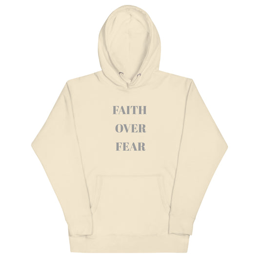 Faith over fear-Christian apparel.
Stand bold in your faith with our Faith Over Fear hoodie. Soft, stylish and inspired by scripture - perfect for men, women and youth groups.